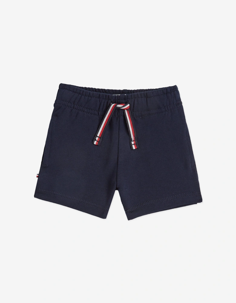 Baby Monotype T-Shirt and Shorts Set in Navy