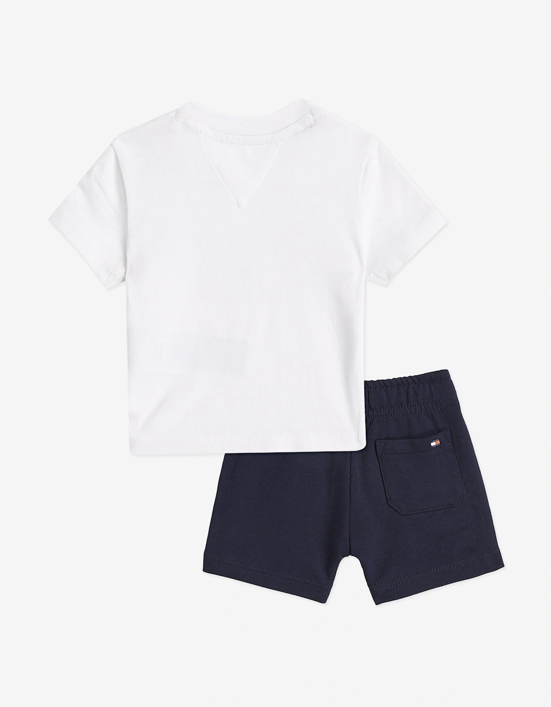 Baby Monotype T-Shirt and Shorts Set in Navy