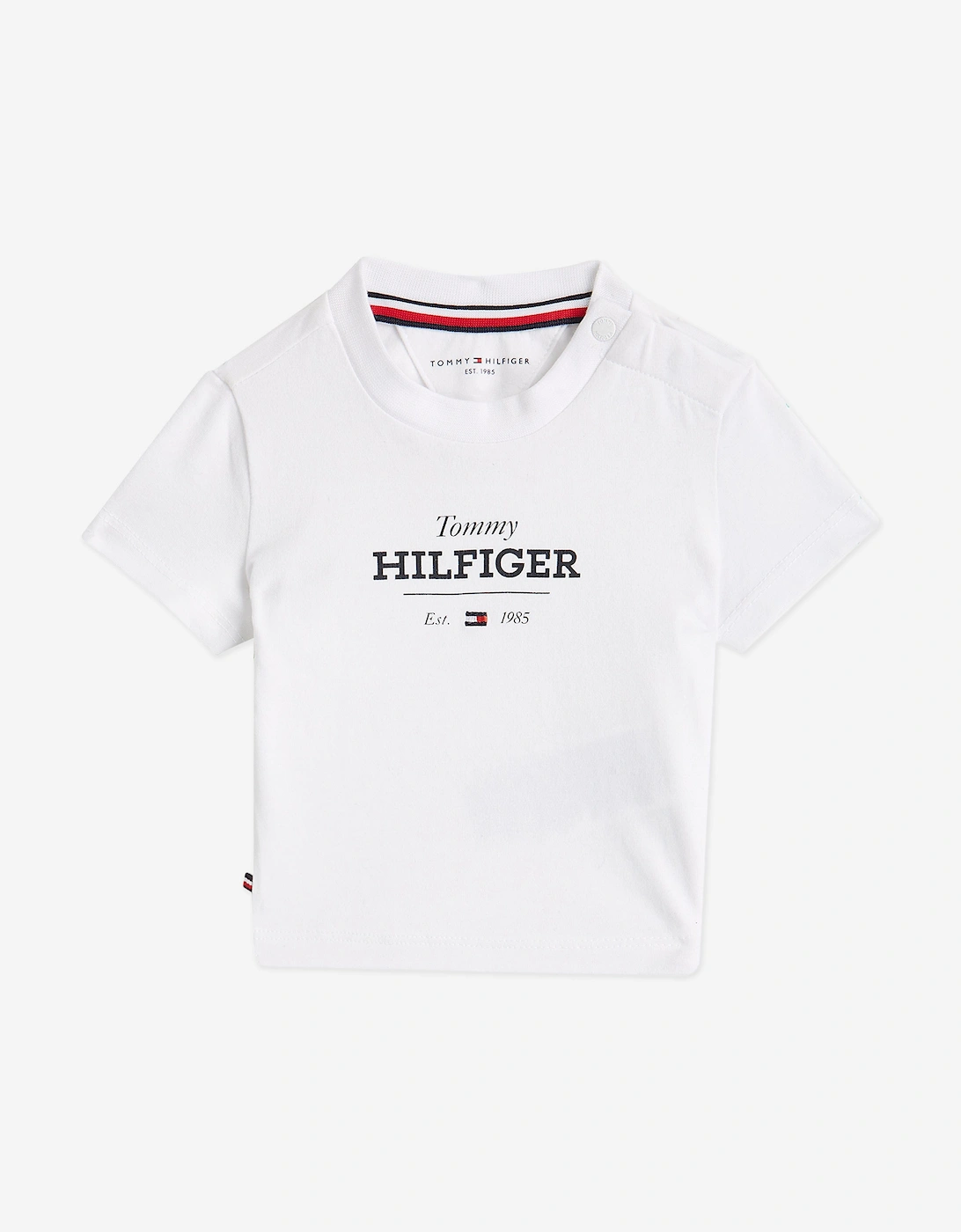 Baby Monotype T-Shirt and Shorts Set in Navy