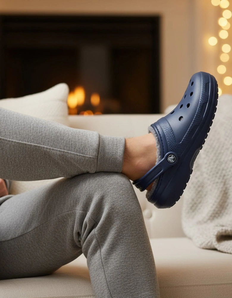203591-459 CLASSIC LINED Unisex Clogs Navy/Charcoal