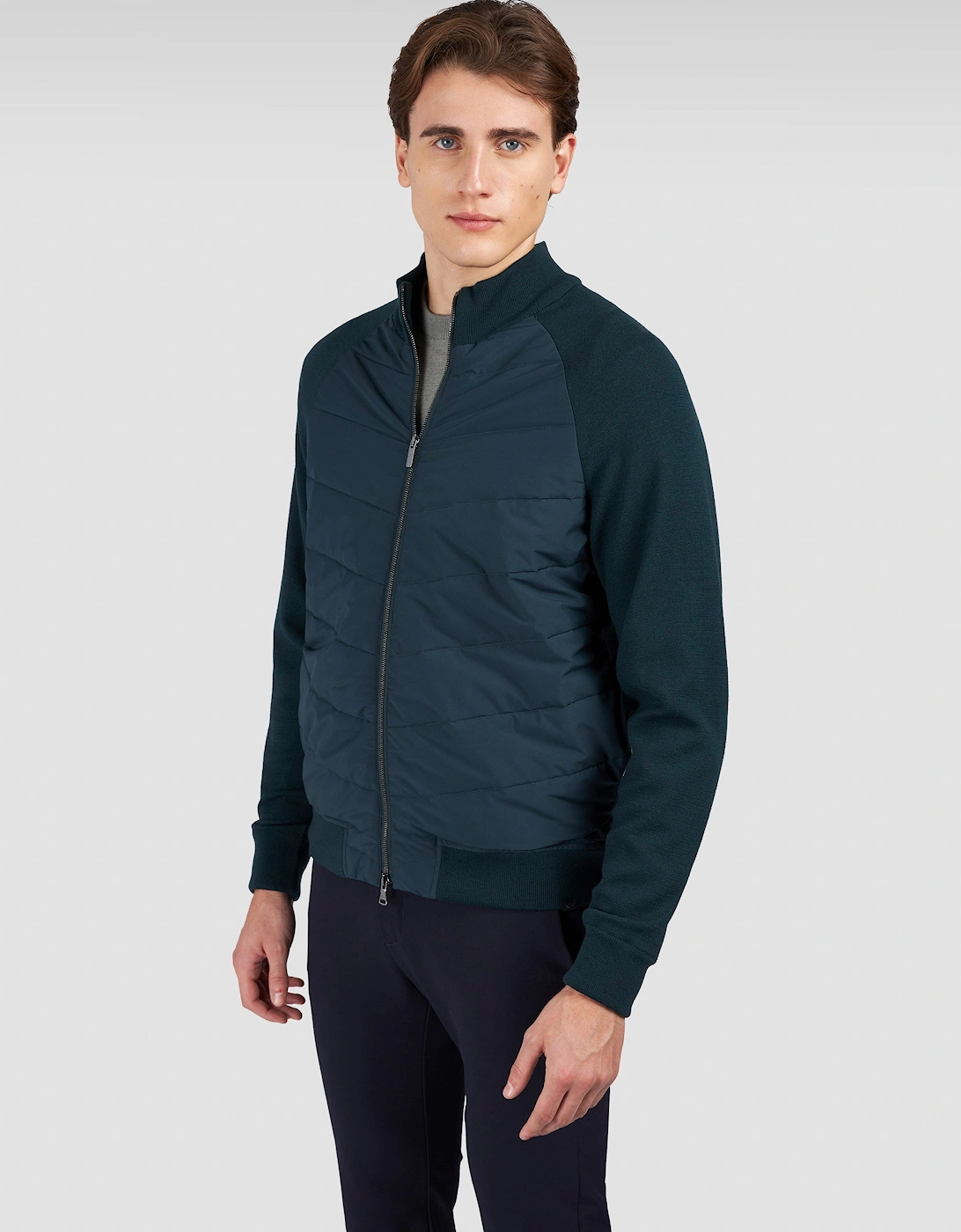 Typhoon Platinum Zip Cardigan 050 Navy