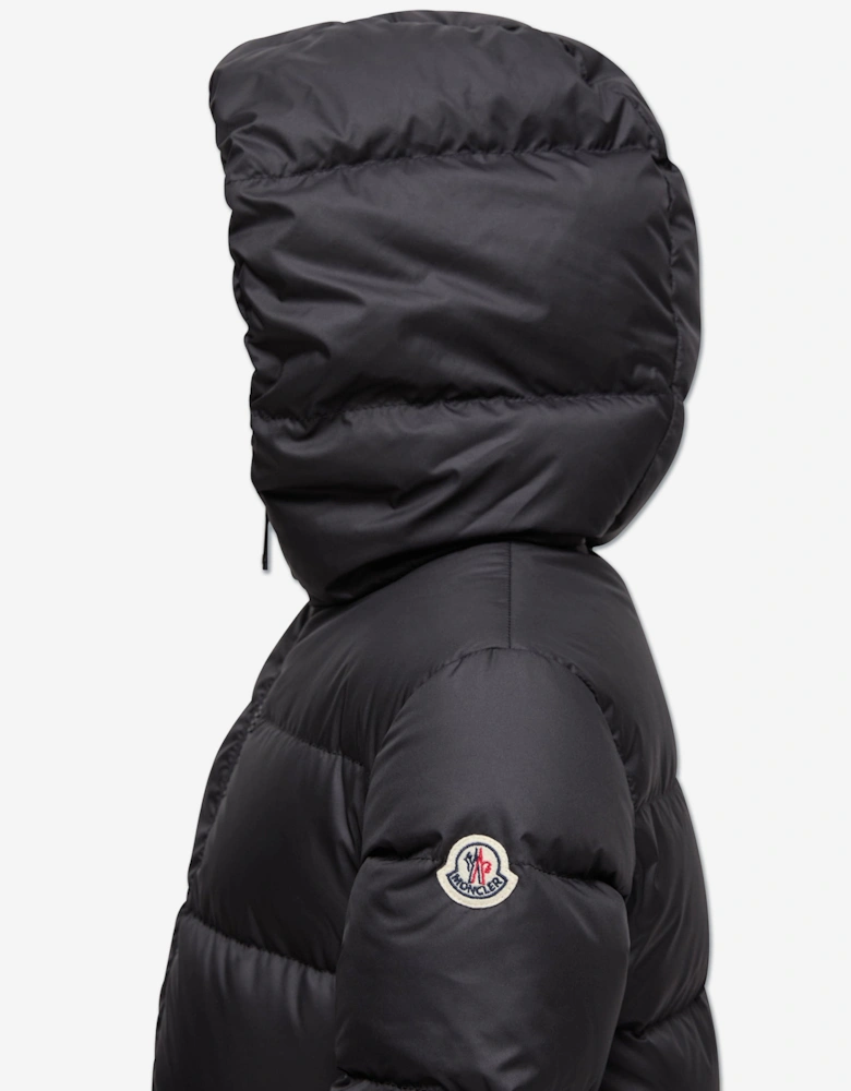 Enfant Girls Elizaveta Down Padded Jacket in Black