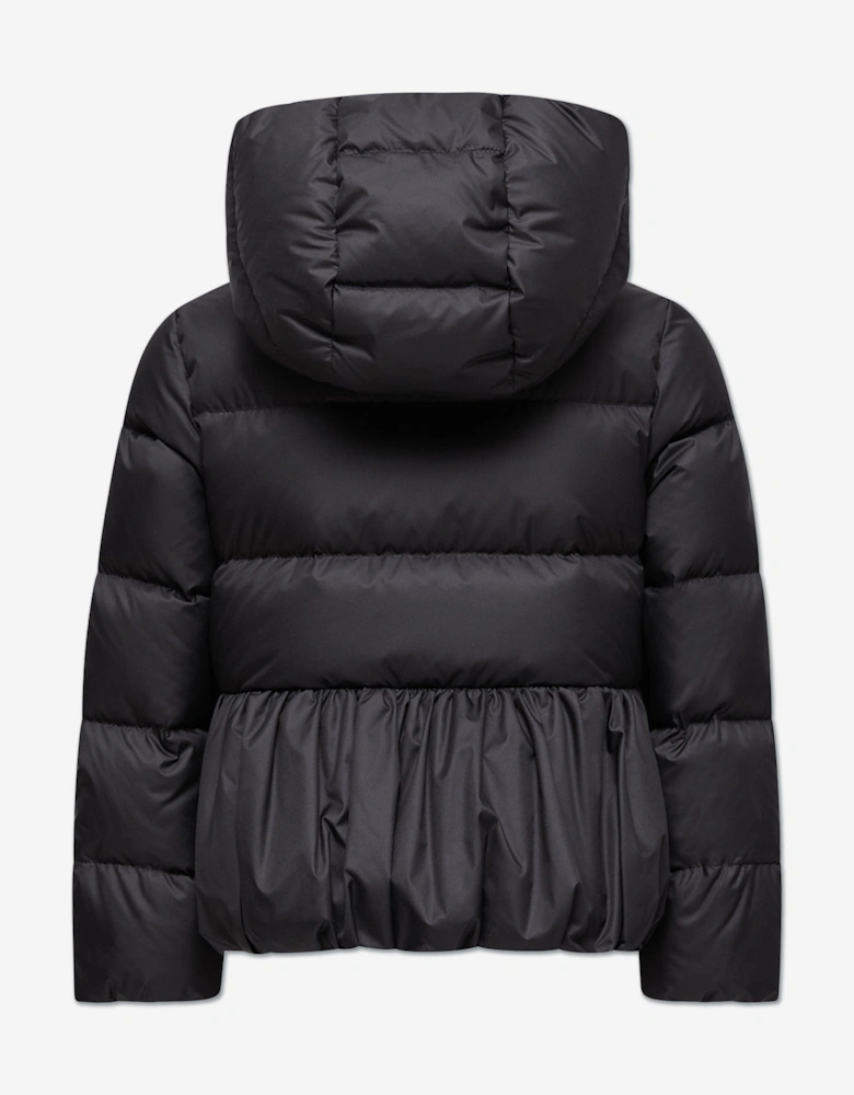 Enfant Girls Elizaveta Down Padded Jacket in Black