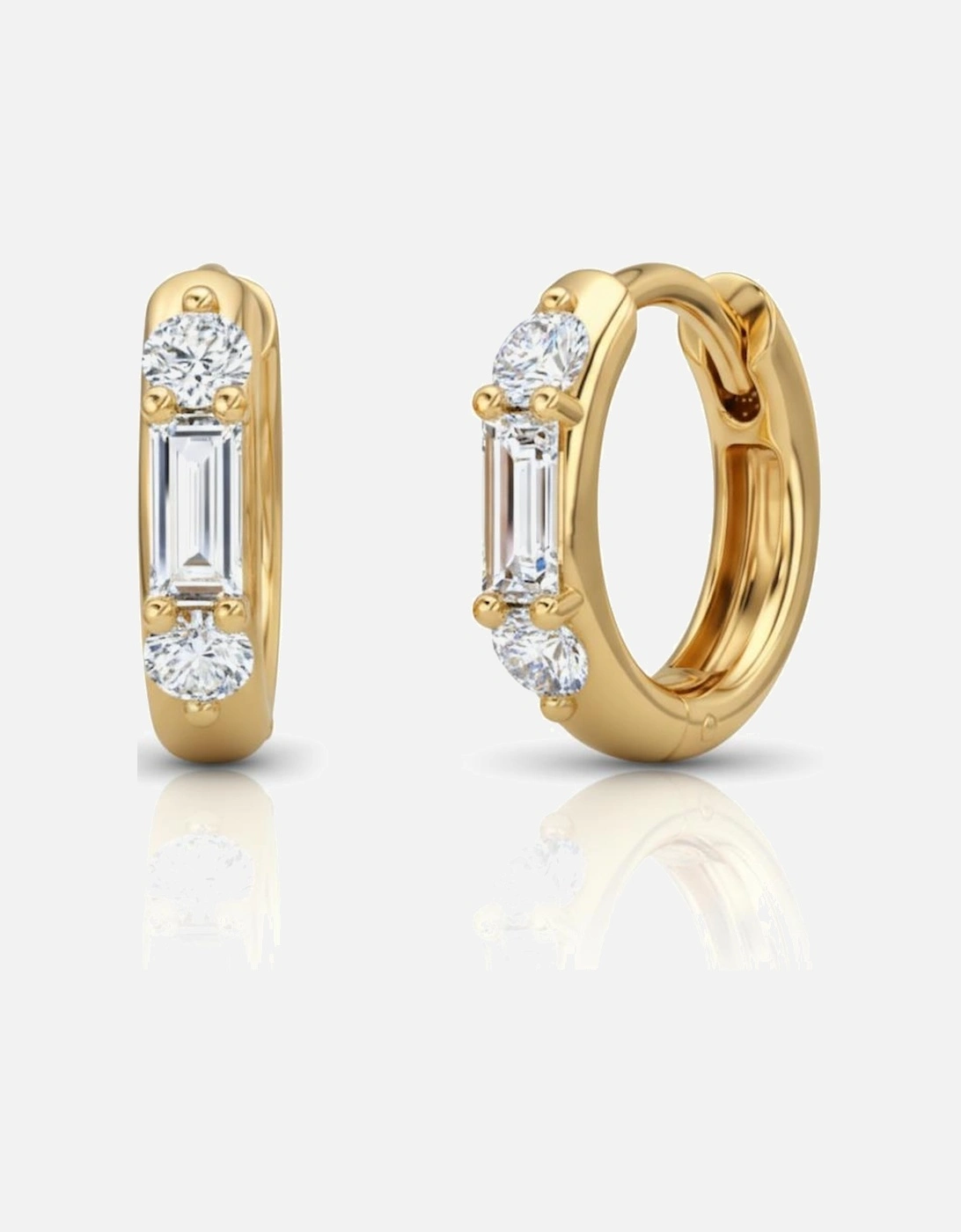 Eterna Baguette Hoops, 2 of 1