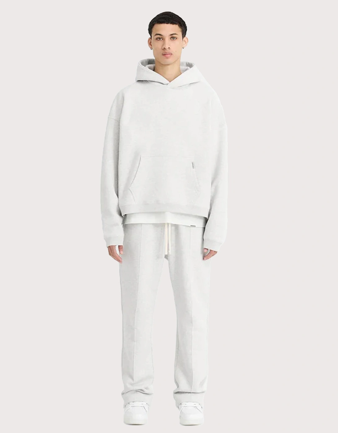 Oversized Initial Boxy Hoodie