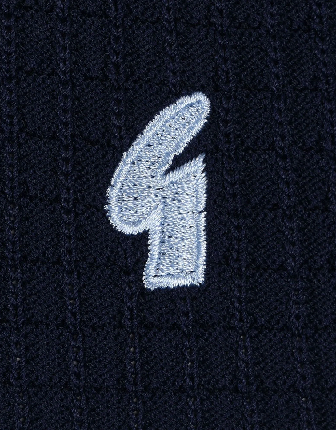 Vintage Malcolm Archive Knitted Polo V54GM17 - Navy