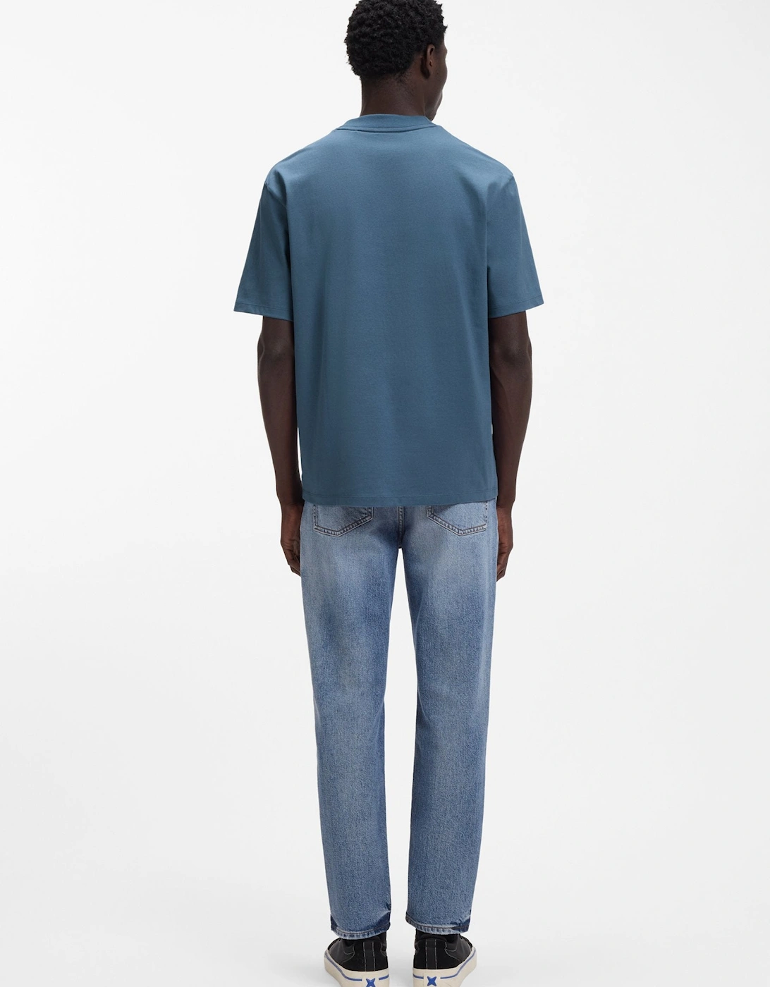 HUGO Dapolino T-Shirt A2-25 496 Open Blue