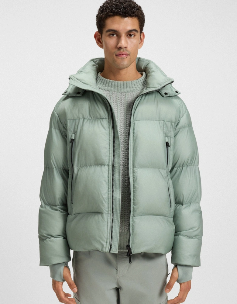 BOSS Orange Orbok Jacket 351 Open Green