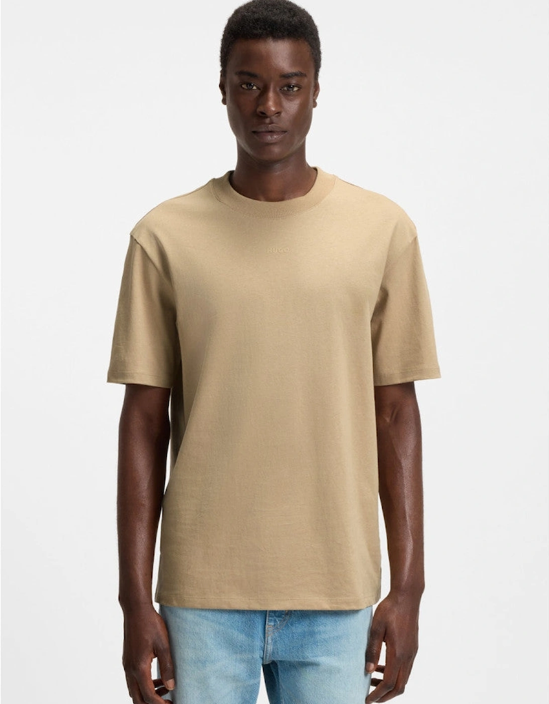 HUGO Dapolino T-Shirt A2-25 269 Medium Beige