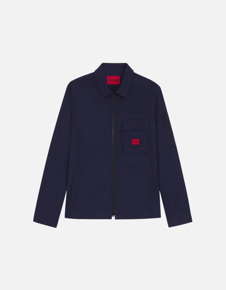 HUGO Emmond Overshirt A1-25 418 Navy