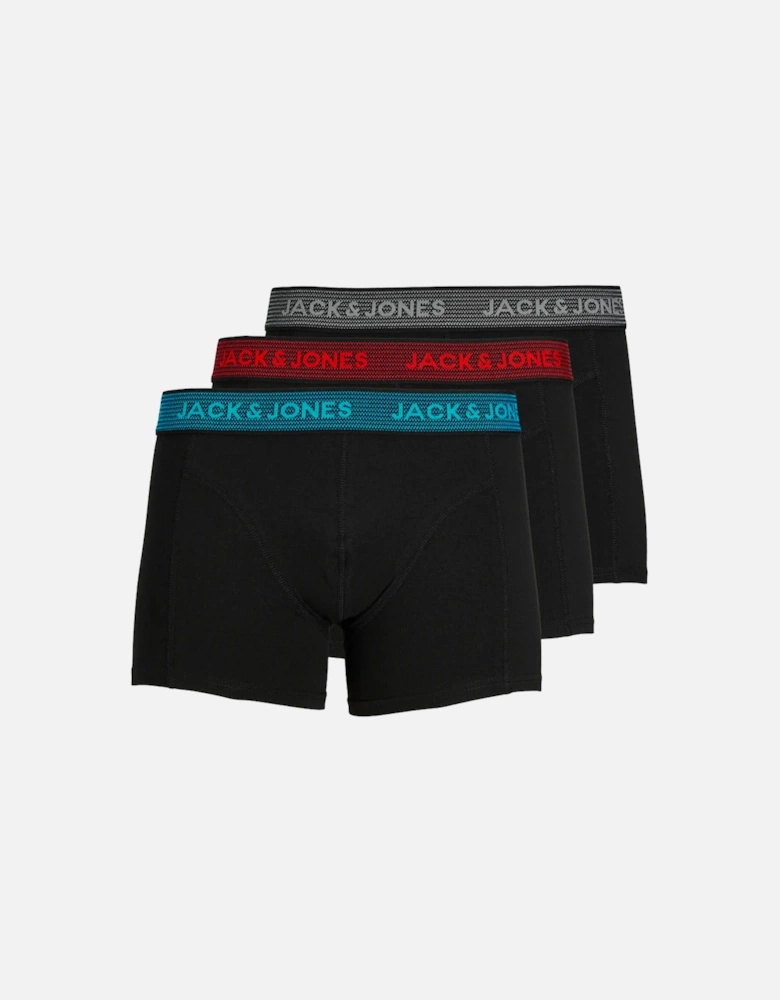 Underwear waist band Trunks 3 Pack Asphalt/hawaiian
