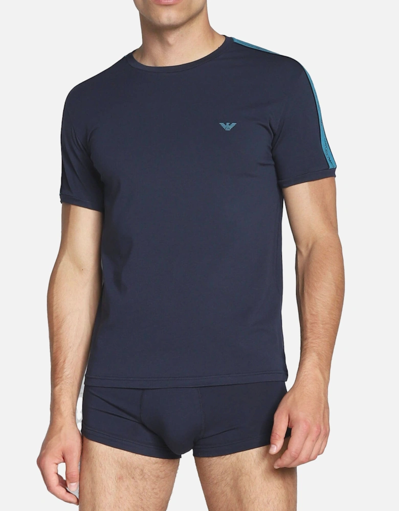 Taped Seam T Shirt Marine