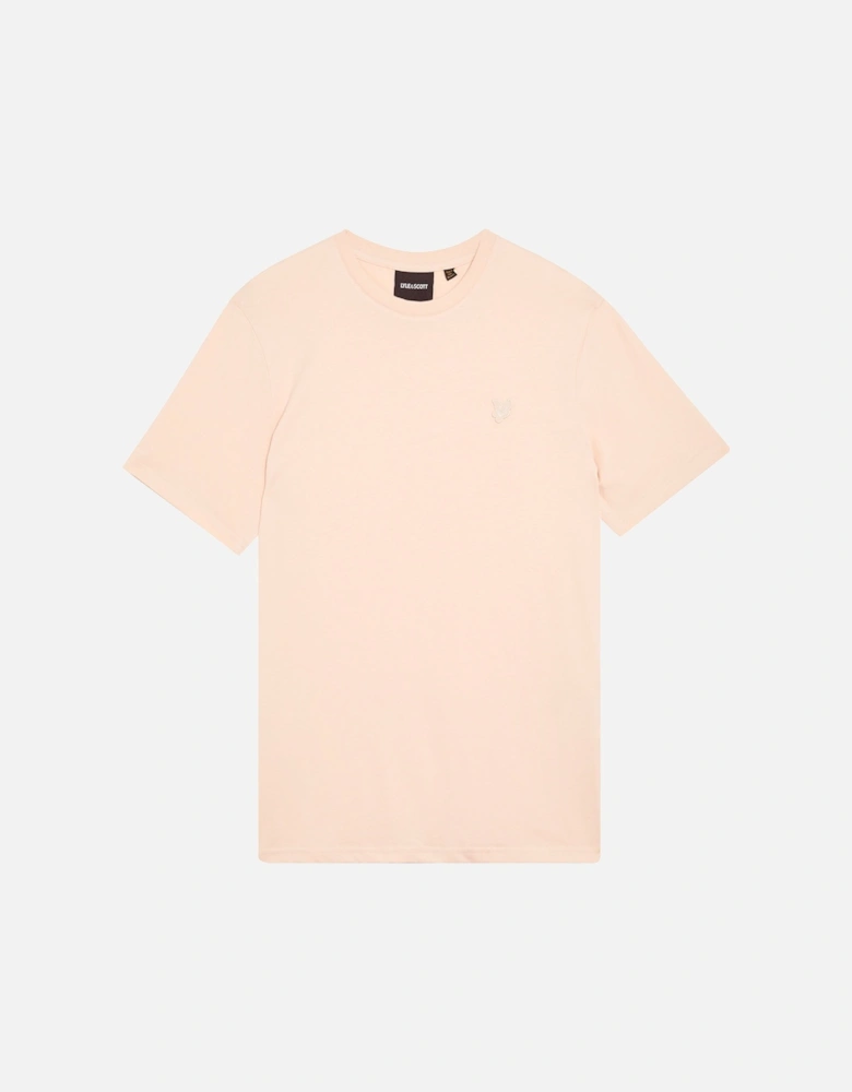 Lyle & Scott Superfine Tonal t Shirt Pink Tint