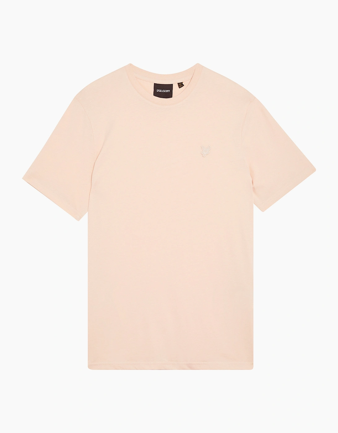 Lyle And Scott Men's Pink Lyle & Scott Superfine Tonal T Shirt Tint - Size 42