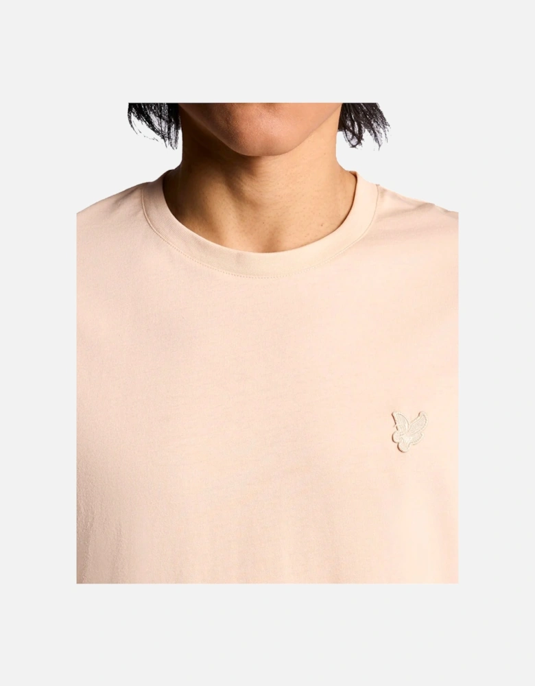 Lyle & Scott Superfine Tonal t Shirt Pink Tint