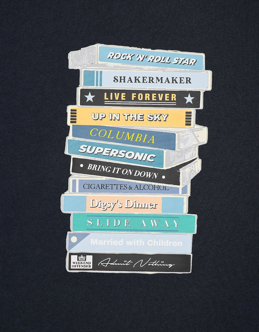 Definitely Maybe Cassettes Navy