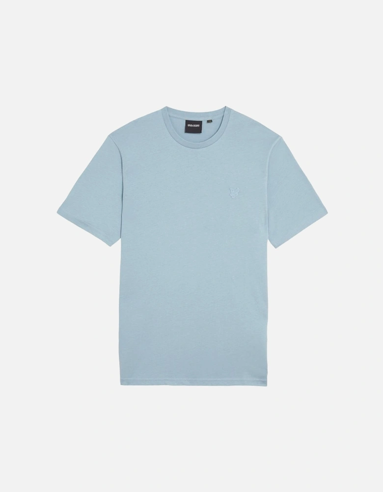 Lyle & Scott Tonal Eagle T Shirt Blue Ash