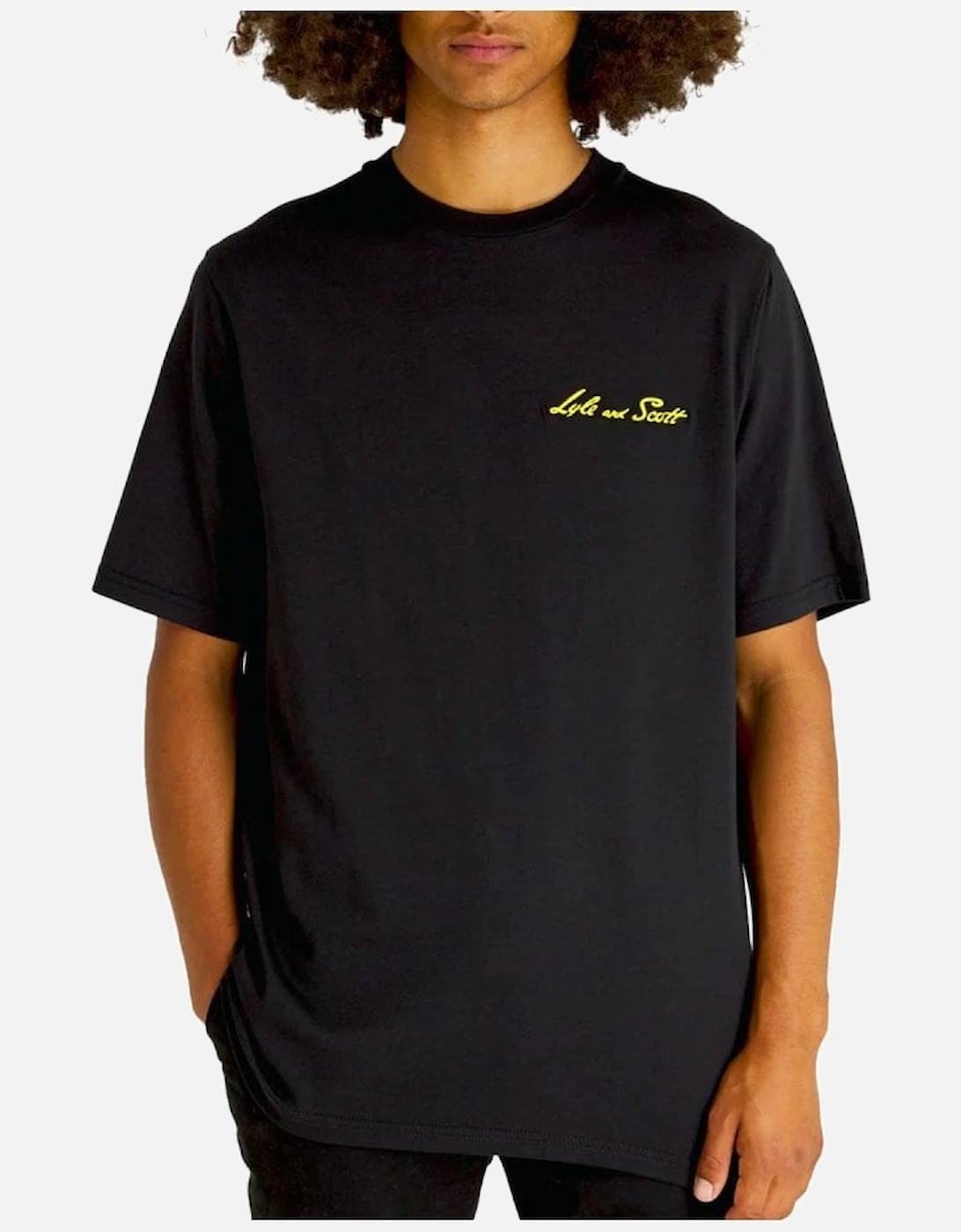 Lyle & Scott Ski T-shirt Jet Black, 4 of 3