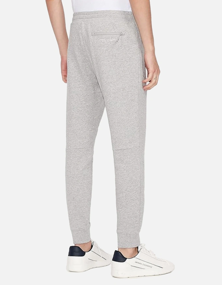 A|X Mens Track Bottoms With Zip Pocket Alloy Heather Grey