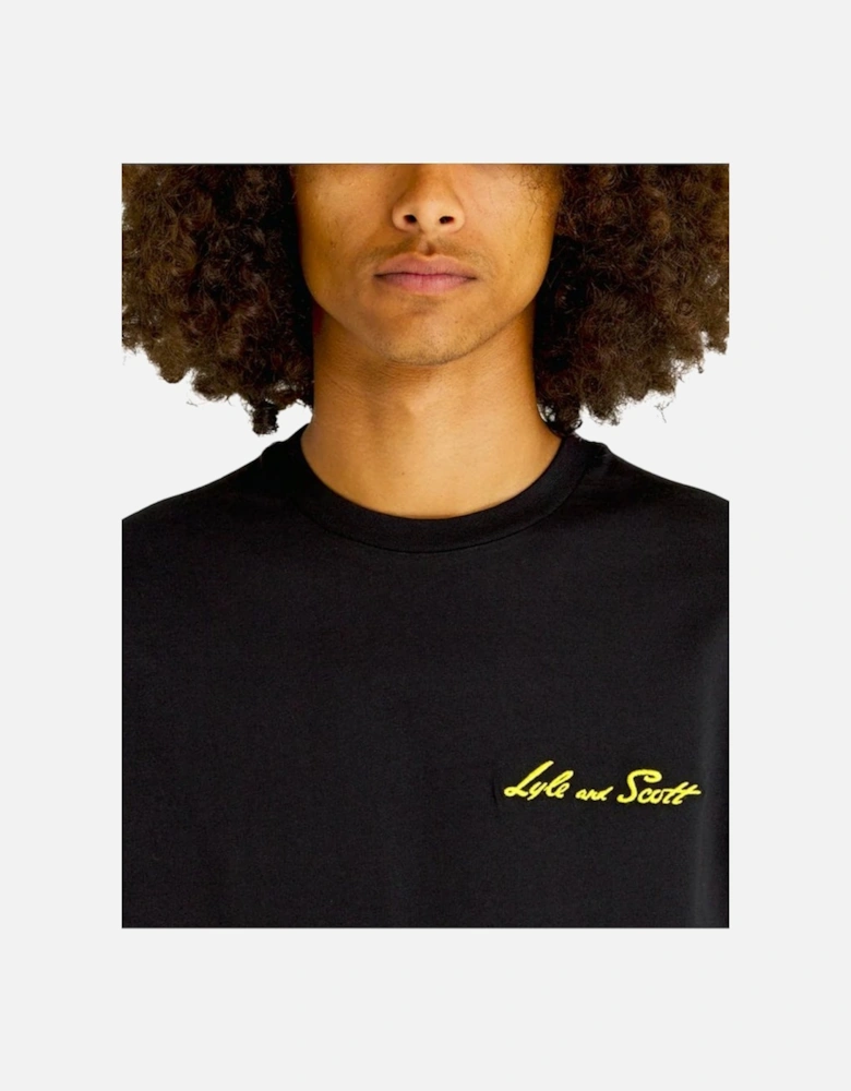 Lyle & Scott Ski T-shirt Jet Black