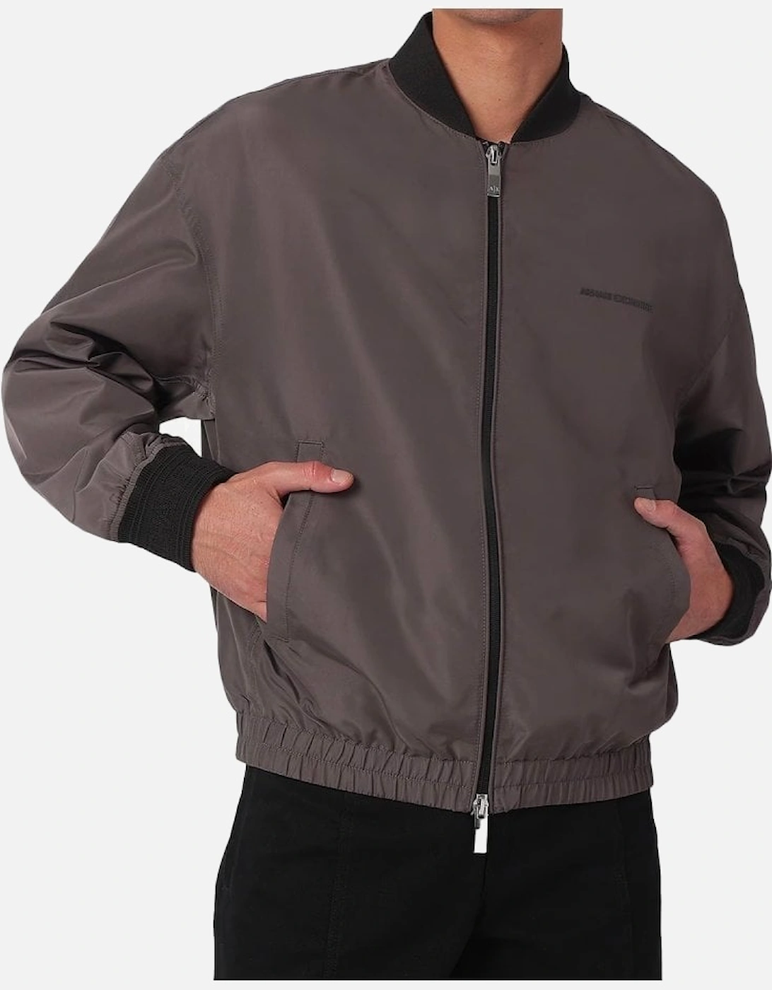 Blouson Jacket With Back Branding Eiffel Tower Grey, 3 of 2