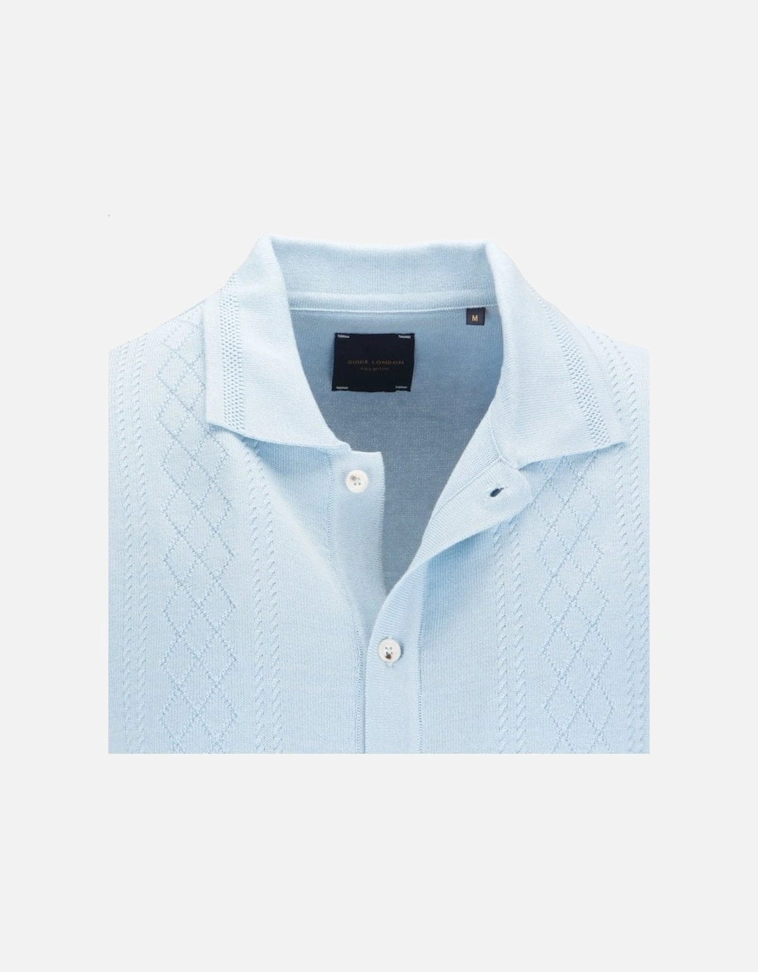 Short Sleeve Shirt Knitwear Shirt Sky