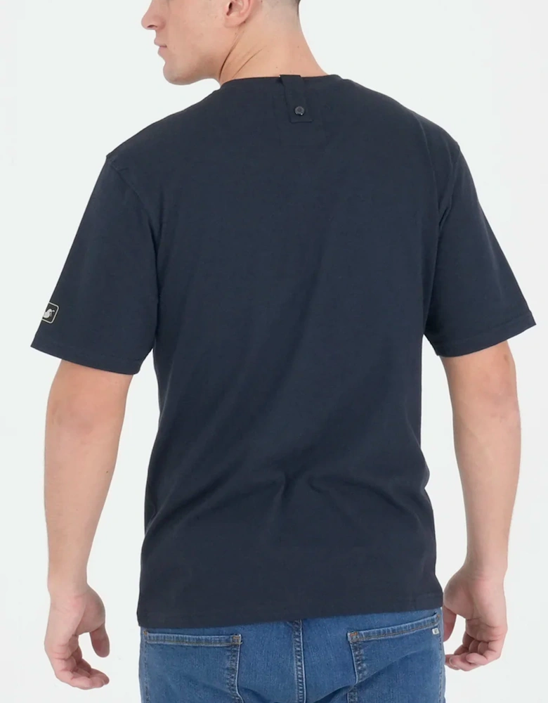 Oasis Live Forever T Shirt Navy