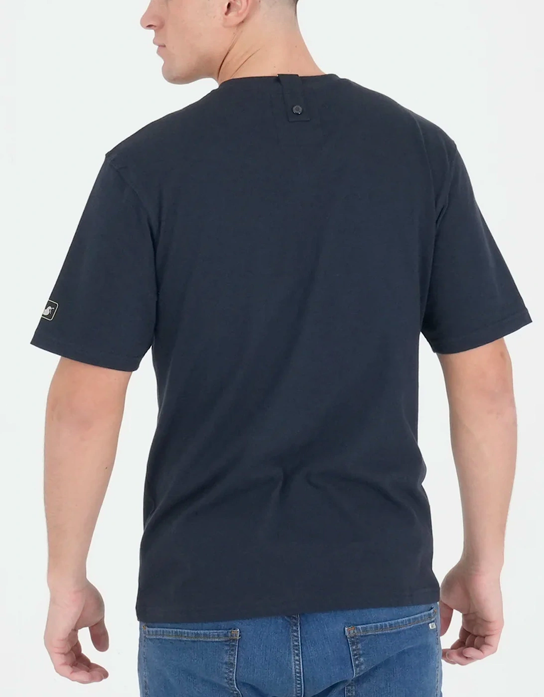 Oasis Live Forever T Shirt Navy