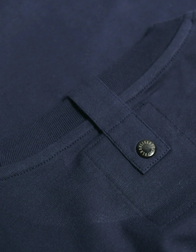 Oasis Live Forever T Shirt Navy