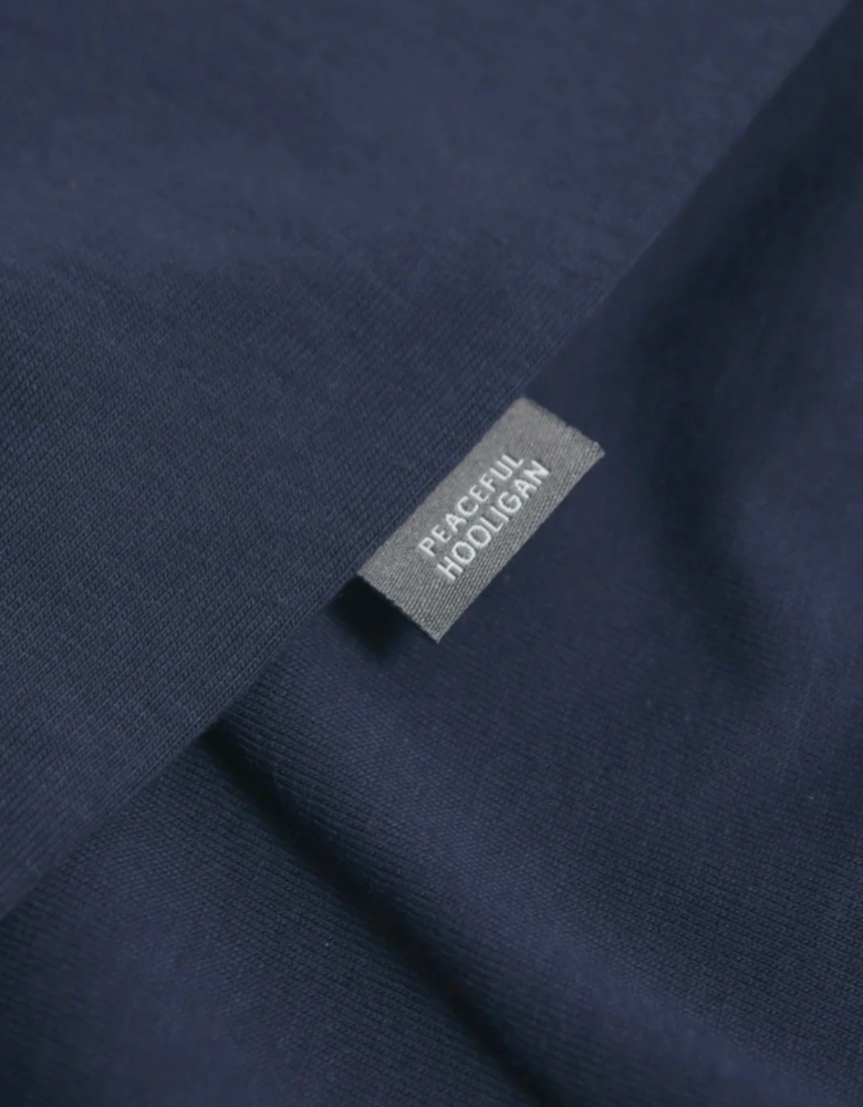 Oasis Live Forever T Shirt Navy