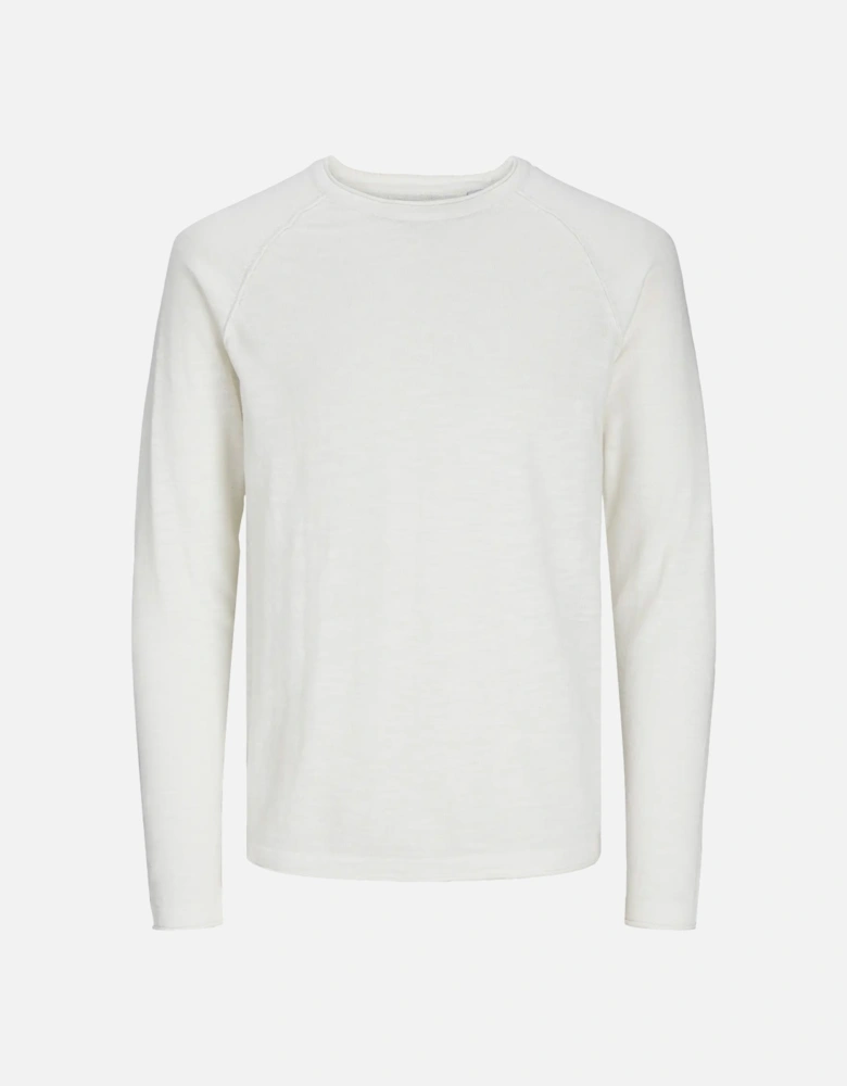 Jjbreeze Knit Crew Neck Jumper Cloud Dancer