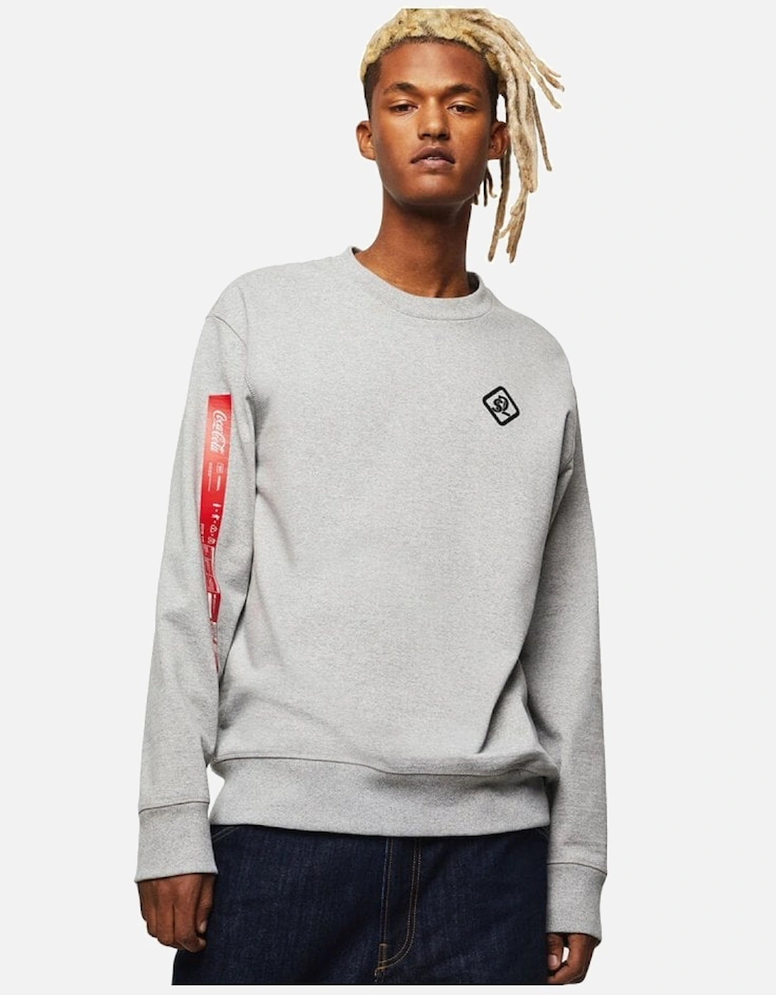 Coca Cola Sweatshirt Heather Grey, 3 of 2