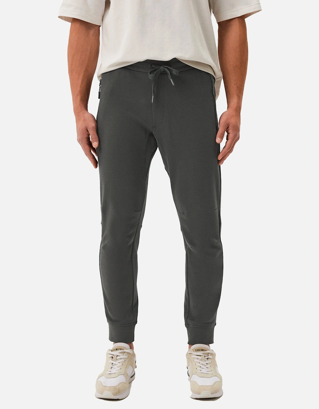 A|X Mens Track Bottoms With Zip Pocket Grey, 2 of 1
