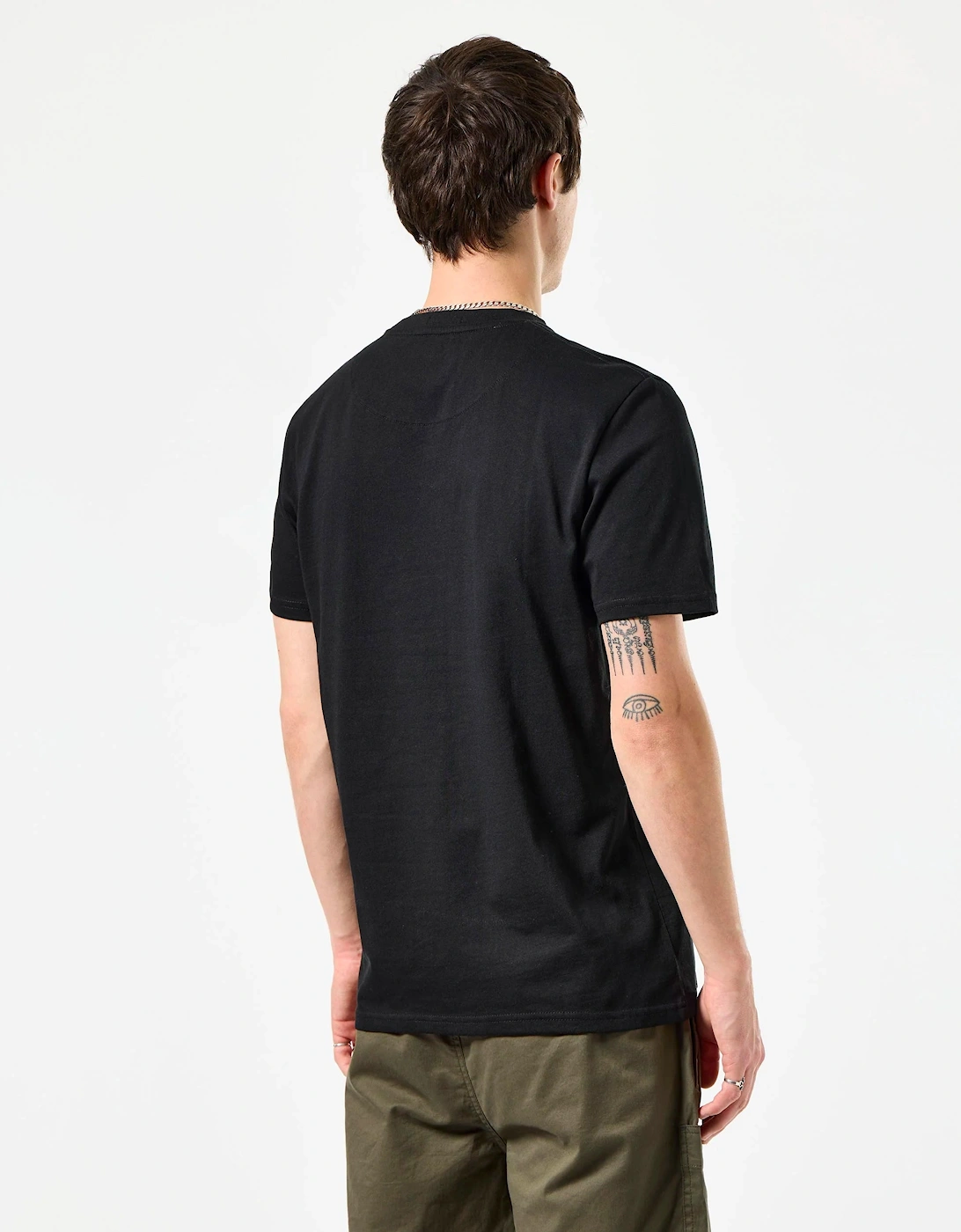 Selhurst Eric Cantona Kung Fu kick T-shirt Black