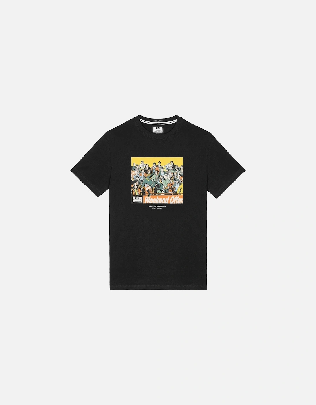 Selhurst Eric Cantona Kung Fu kick T-shirt Black, 7 of 6