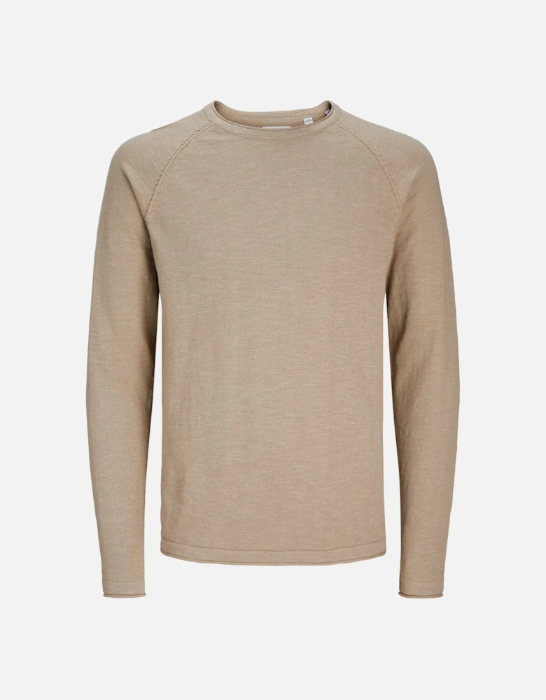 Jjbreeze Knit Crew Neck Jumper Crockery