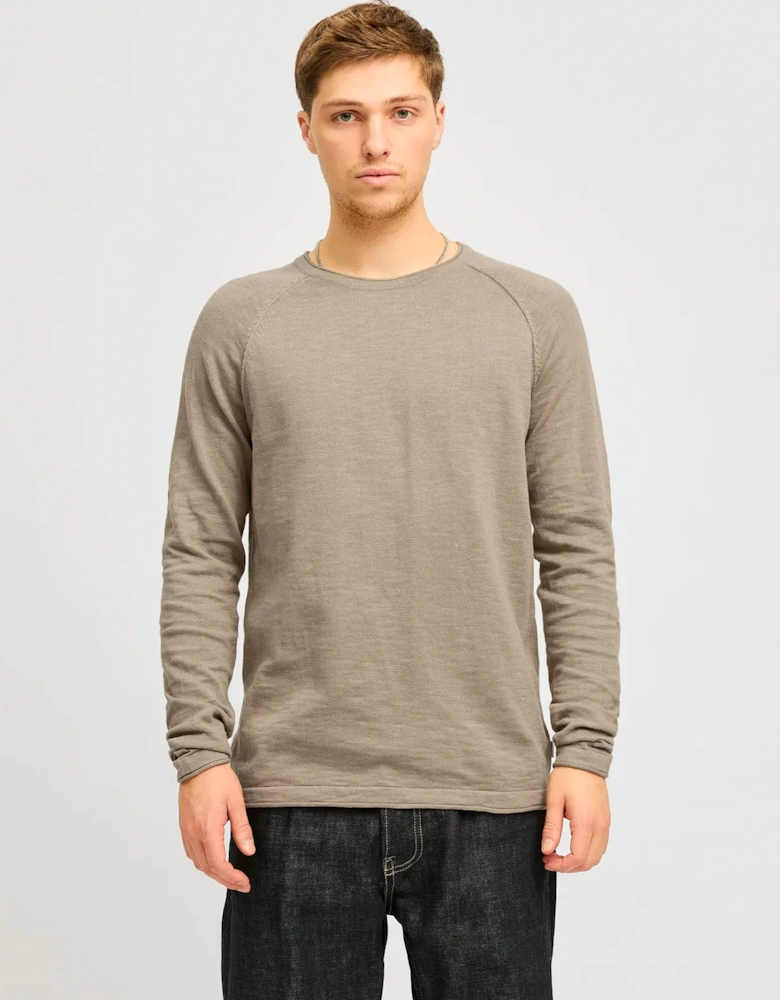 Jjbreeze Knit Crew Neck Jumper Crockery