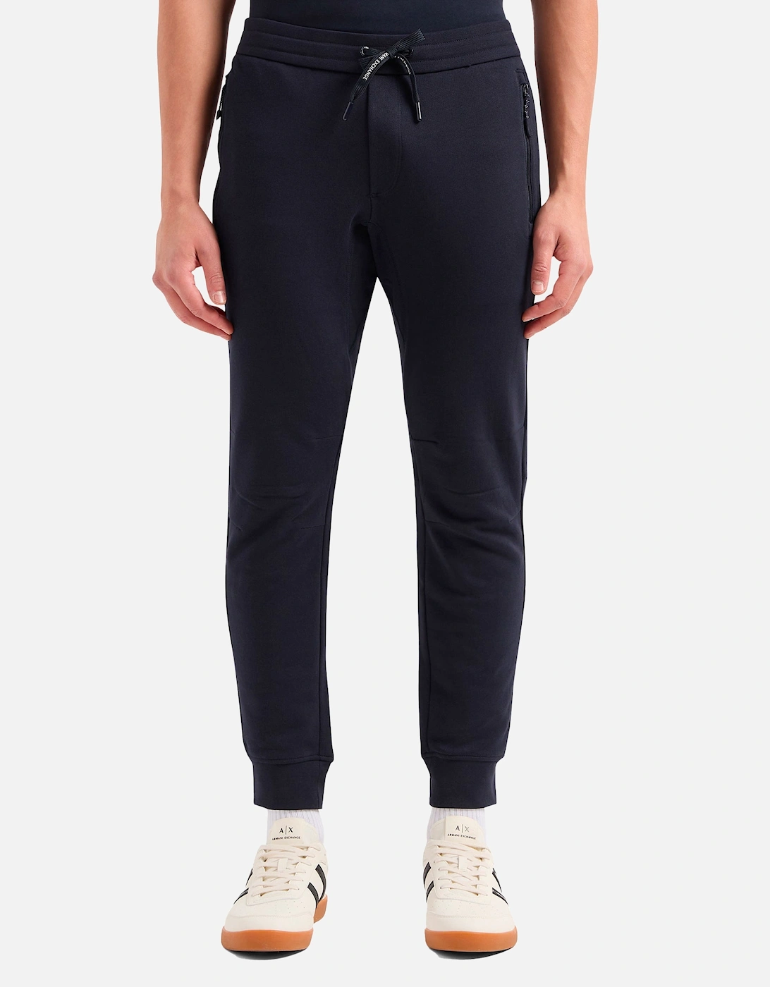 Zip Pocket Track Pants Navy