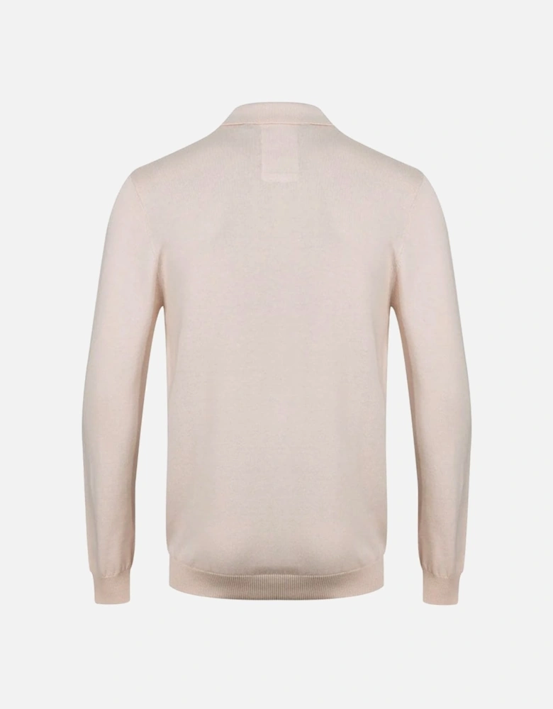 Luke Mainline Venice Long Sleeve Polo Bone