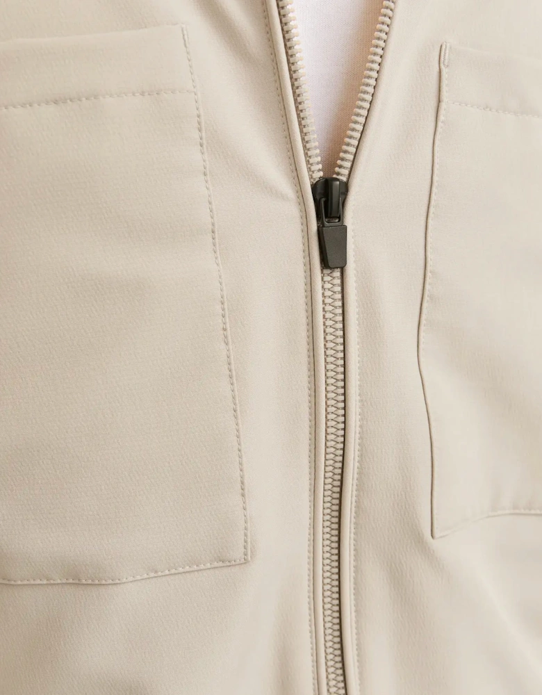 Jjeperfect Shacket Overshirt Moonbeam