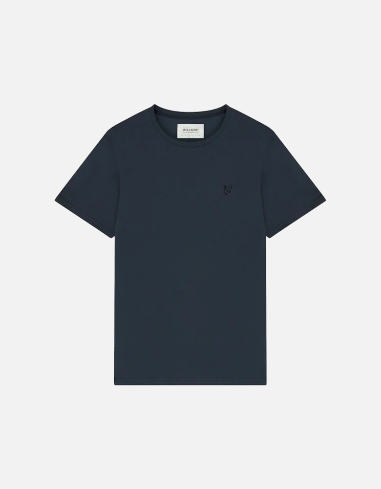 Lyle & Scott Tonal Eagle T Shirt Dark Navy