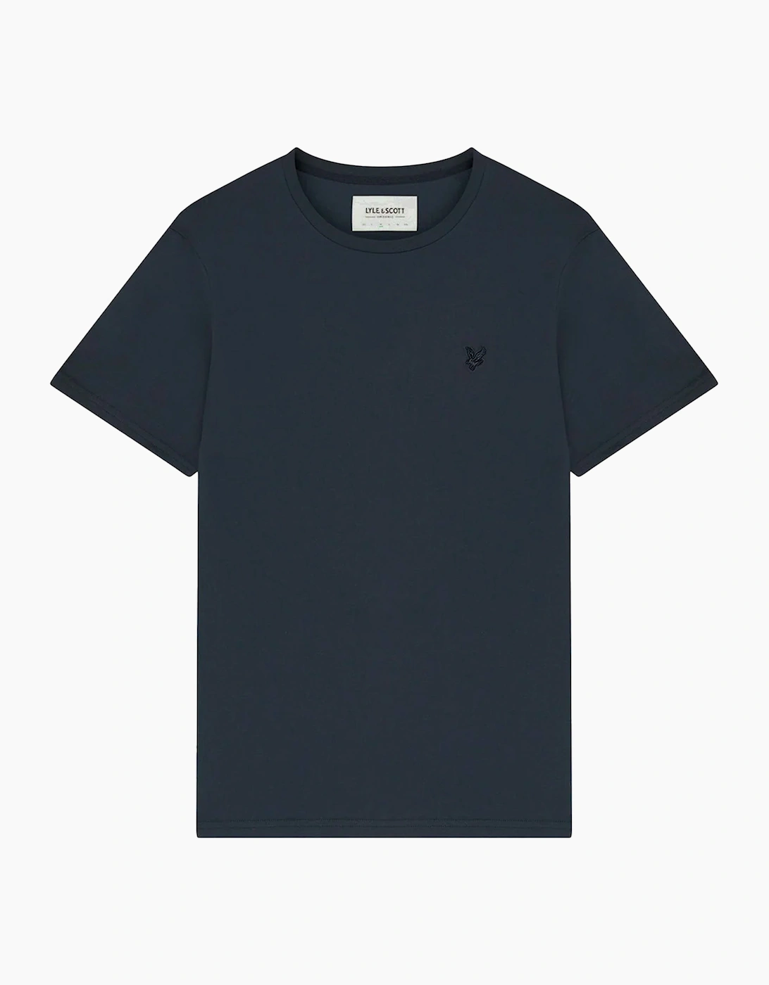 Lyle And Scott Men's Navy Lyle & Scott Tonal Eagle T Shirt Dark  38 M