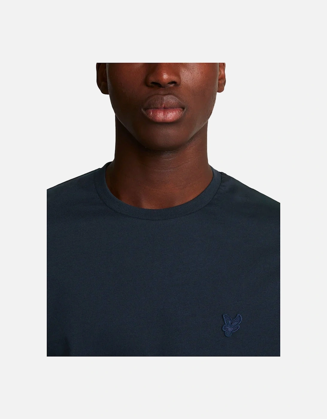 Lyle & Scott Tonal Eagle T Shirt Dark Navy