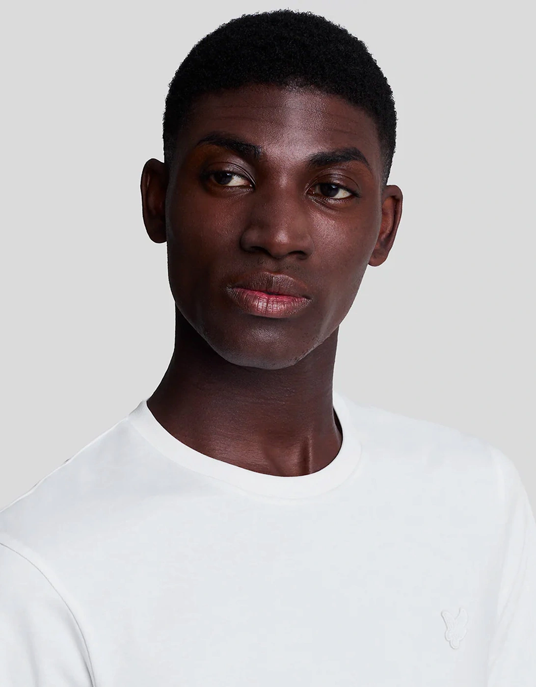 Lyle & Scott Tonal Eagle T Shirt White
