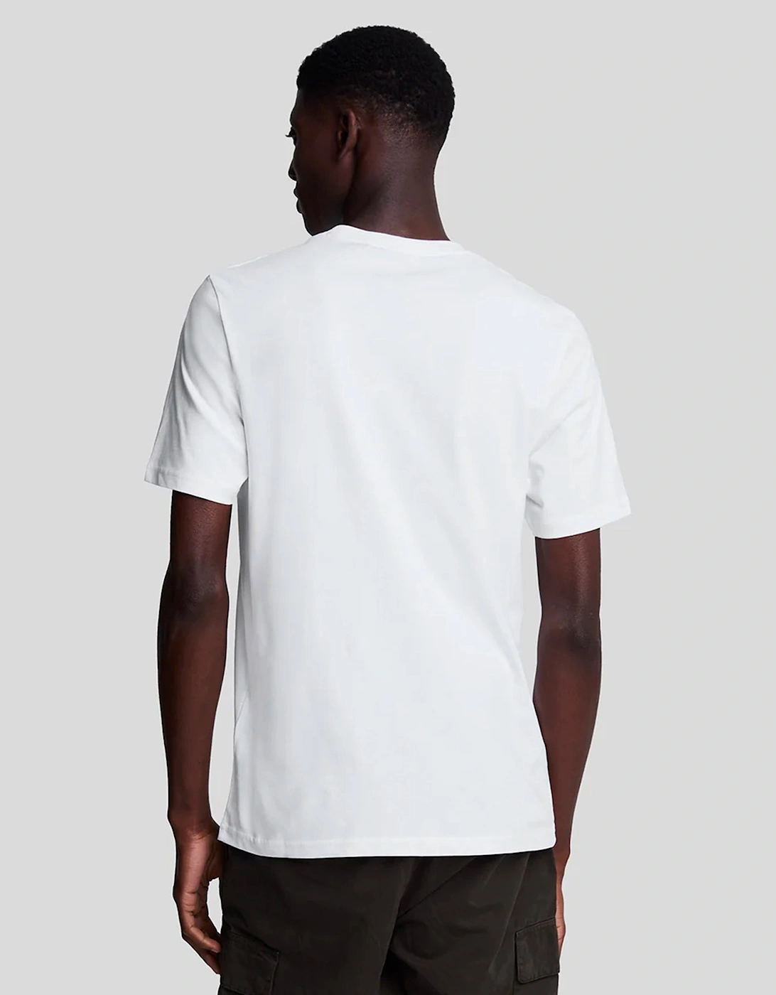 Lyle & Scott Tonal Eagle T Shirt White