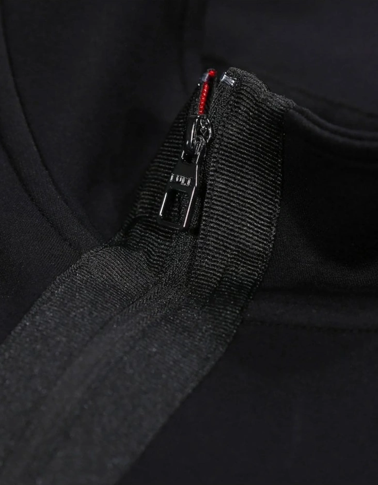 Mainline Full Hardy Zip Sweatshirt Jet Black