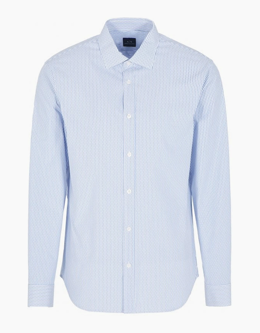 Armani Exchange Men's Armani Exchange Shirt Blue/white Striped