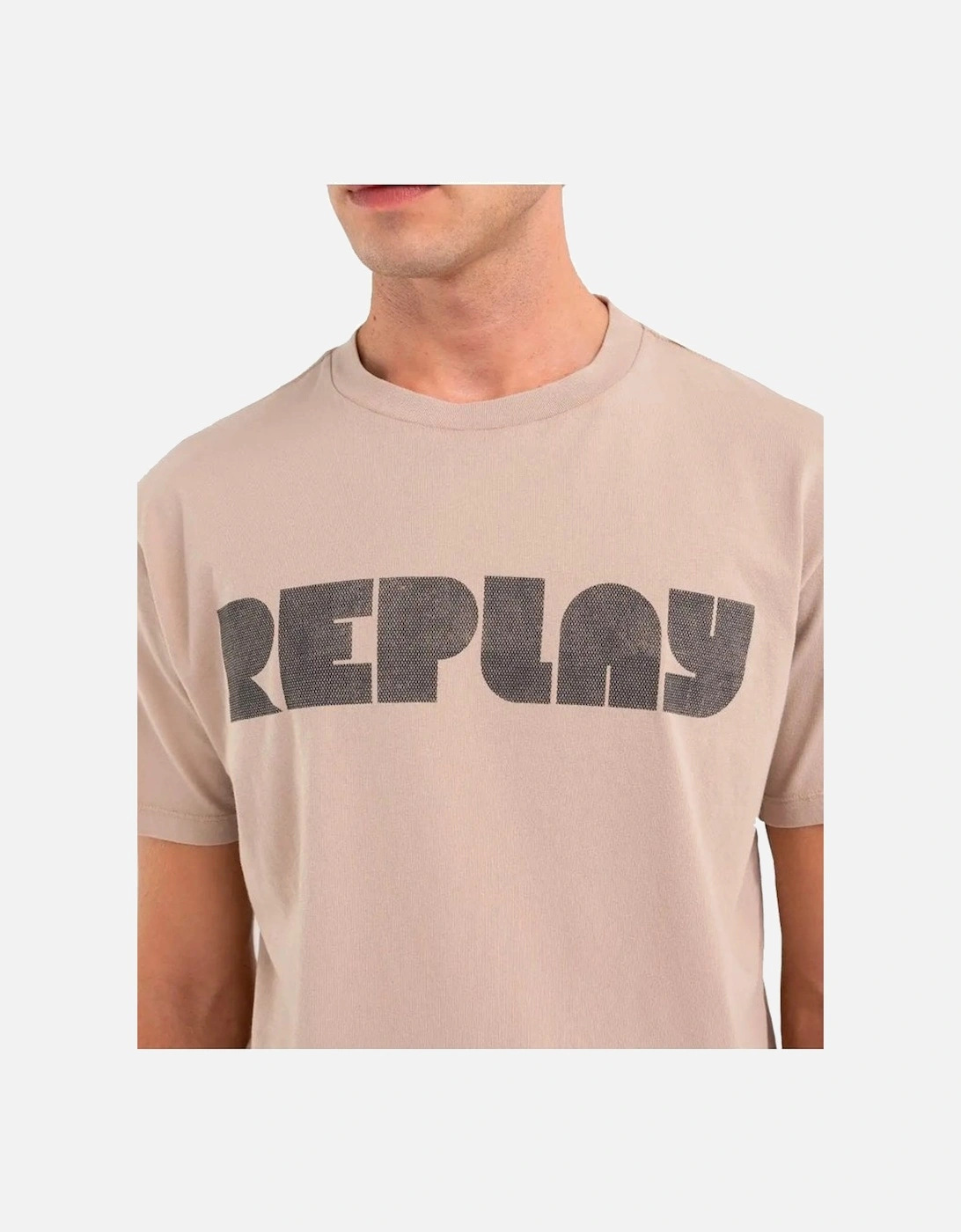 Organic Logo T Shirt Stone