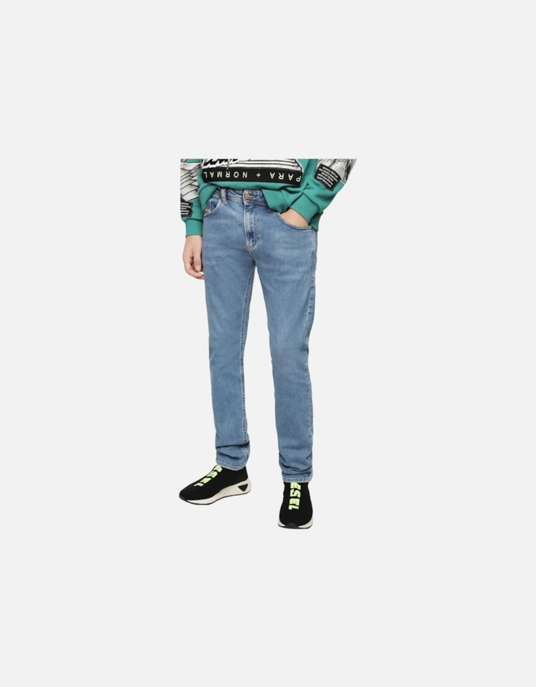 Mens Slim Skinny Fit Jean Thommer 087AR - Light Blue