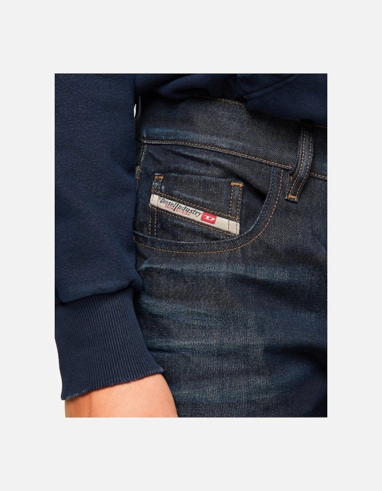 Mens D-strukt Denim Slim Tapered Jean Dark Blue 09A45